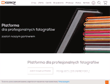 Tablet Screenshot of albumfotograficzny.com.pl